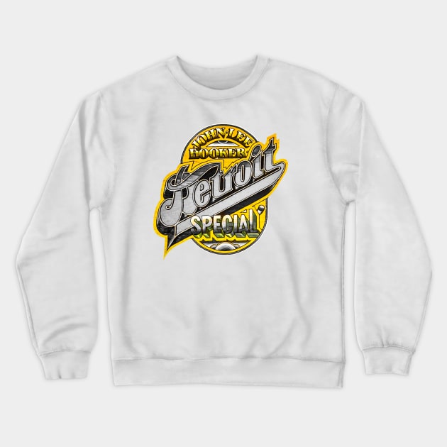 Detroit Special - Yellow Crewneck Sweatshirt by CoolMomBiz